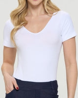 Short Sleeve Reversible Seamless Bodysuit **5//COLORS**