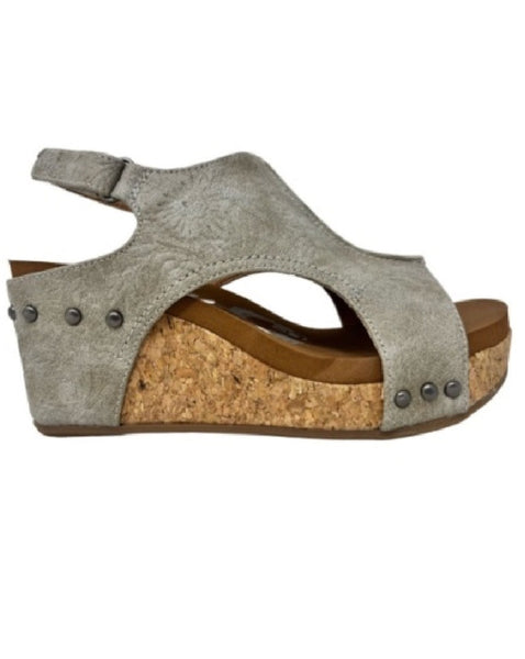Emily Platform Wedge - CREAM
