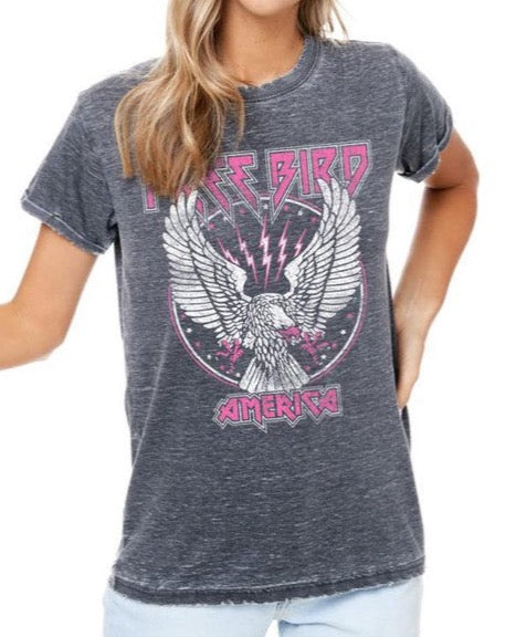 Free Bird America Eagle T-Shirt - *2//COLORS*