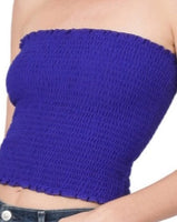 Smocked Tube Top *7//COLORS*