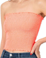 Smocked Tube Top *7//COLORS*
