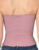 Smocked Tube Top *7//COLORS*