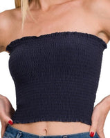 Smocked Tube Top *7//COLORS*