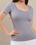 Stonewashed Ribbed Top *5//COLORS*