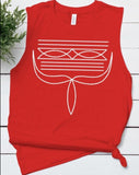 Boot Stitch Sleeveless Tank *2//COLORS*
