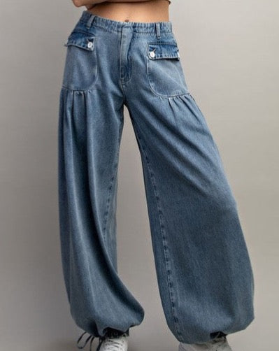 Boho Denim Pant