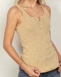 Grommet Detail Tank - *2//COLORS*
