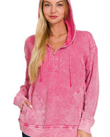 Washed Waffle Hoodie - *3//COLORS*