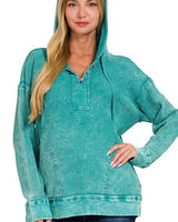 Washed Waffle Hoodie - *3//COLORS*