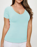 Seamless Tee - REG & CURVY *10//COLORS*
