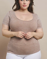 Stonewashed Ribbed Top *5//COLORS*