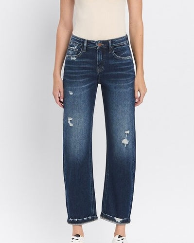Baby Barrel Jean - Dark Wash