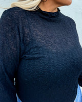 Long Sleeve Lace Top - *4//COLORS*