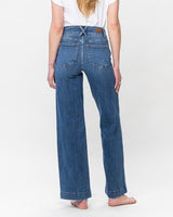 Judy Blue High Rise Double Button Trouser Jean