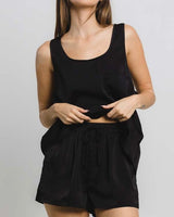 Satin Tank & Shorts Set *3//COLORS*