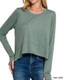 Shark Bite Long Sleeve Top