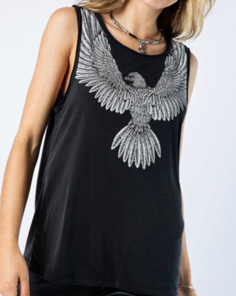 Eagle Sleeveless Top
