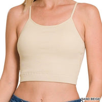 Ribbed Seamless Padded Bralette *8//COLORS*