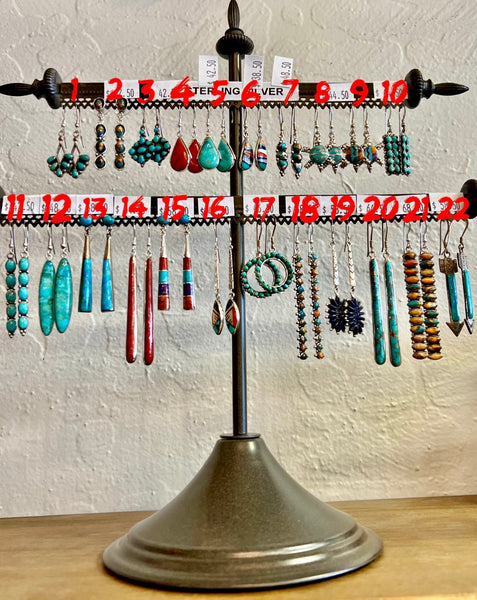Sterling Silver & Genuine Gemstones