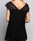 Lace Detail Top *4//COLORS*